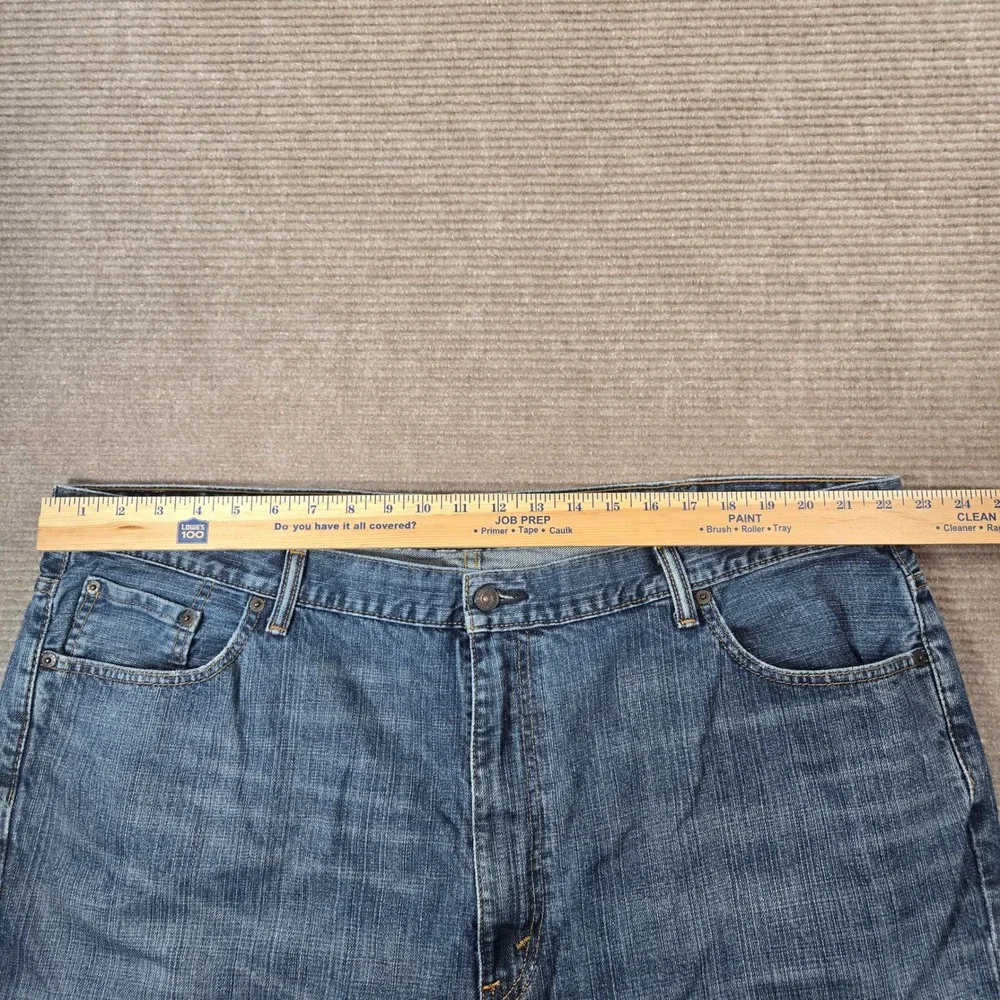 Levi's Mens W46 L29 Blue 550 Relaxed Fit Cotton Denim Jeans‎
